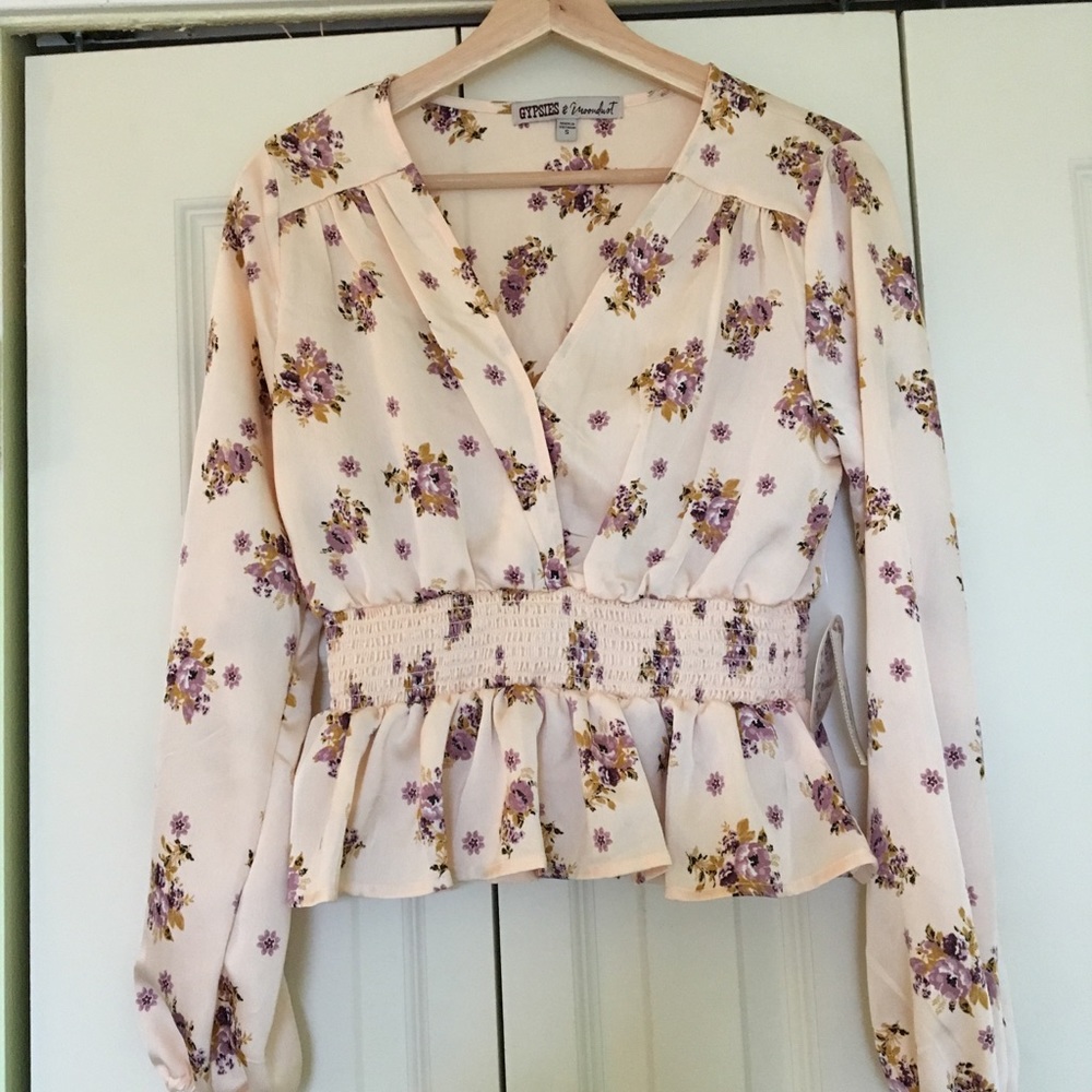 Silk Blouse - {women’s floral}